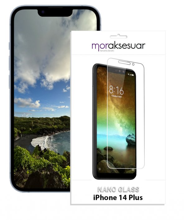 Apple iPhone 14 Plus Nano Kırılmaz Cam Ekran Koruyucu Esnek