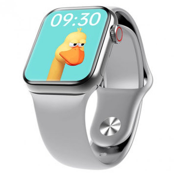 Full Ekran Smartwatch Gri Akıllı Saat ve Airdots Pro 3 Göstergeli Bluetooth Kulaklık