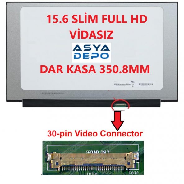 Dell Vostro 15-5581 Ekran 15.6 Slim 30 pin IPS