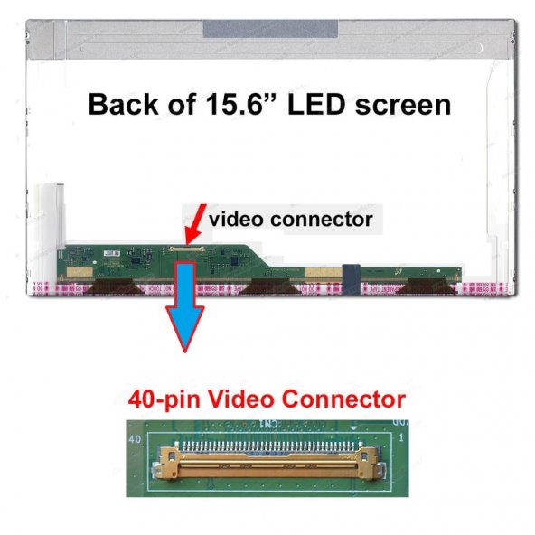 LG LGA51 (A510) Ekran 15.6 Led Ekran Panel