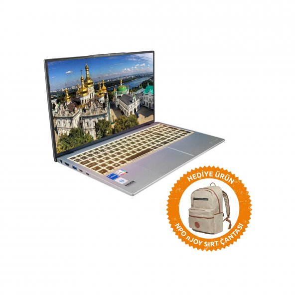 Everest EverBook EB-21R17 i5-1135G7 32GB 512SSD+1TBSSD 15.6" FullHD FreeDOS Taşınabilir Bilgisayar
