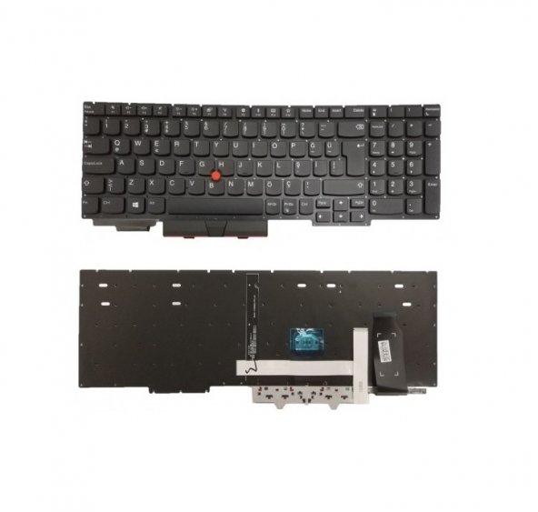 Lenovo ThinkPad E15 Gen2 Notebook Klavye - Tuş Takımı / Siyah - TR