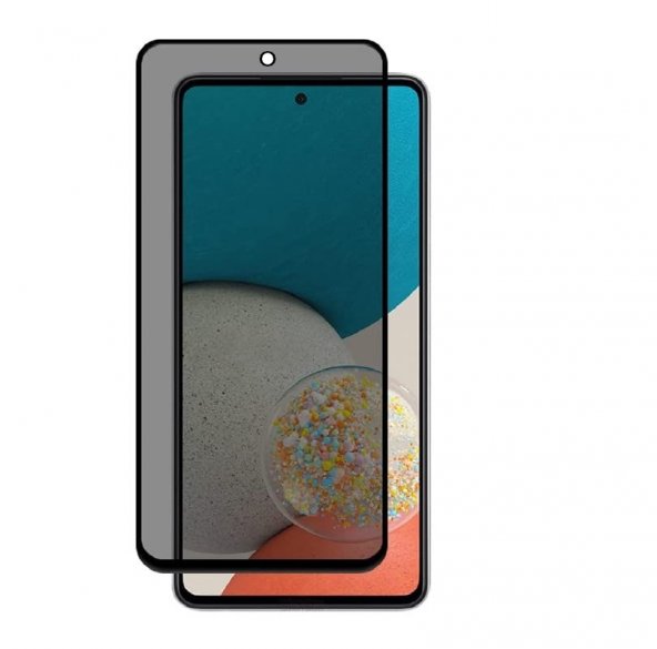 Xiaomi Poco M4 Pro 5G Mat Nano Gizli Hayalet Ekran Koruyucu Yandan Gözükmez