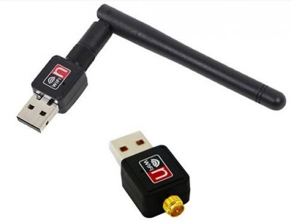 Nano Antenli 150 Mbps USB Wireless Adaptör