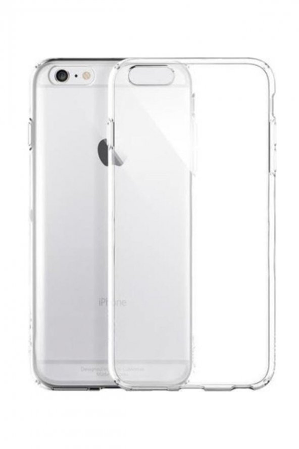 Apple Iphone 6s Uyumlu Tam Şeffaf Silikon Şeffaf Kılıf