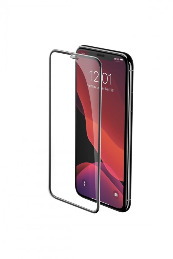 Iphone Xs Max Tam Kapatan Kırılmaz Cam 5d 9d Koruyucu