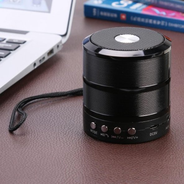 Torima Yeni Model WS-887 Mini Bluetooth Ses Bombası Kırmızı Renk
