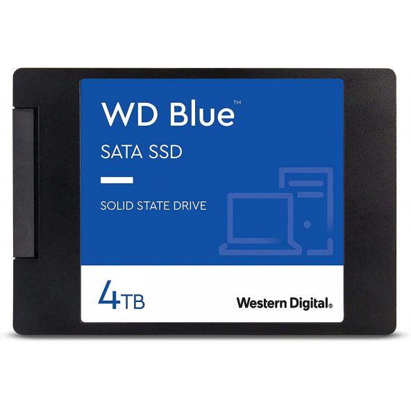 WD Blue 4TB WDS400T2B0A 560MB/s 2.5 inç 7mm SATA SSD