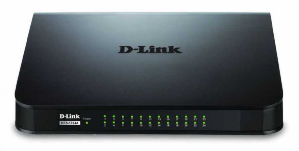 D-LINK DES-1024A 24 PORT 10/100MBPS PLASTİK IR6437