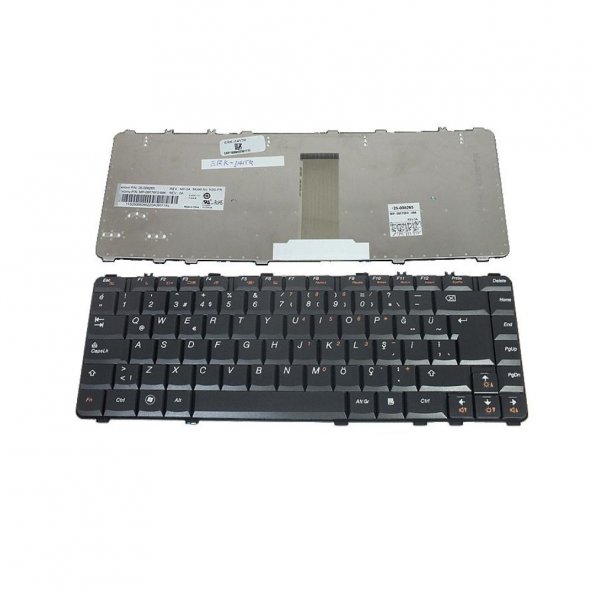 Lenovo Ideapad Y460 Y460A Notebook Klavyesi - Siyah - TR