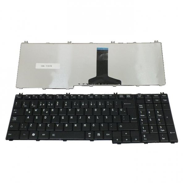 Toshiba A500-134 A500-136 Notebook Klavyesi (Siyah TR)