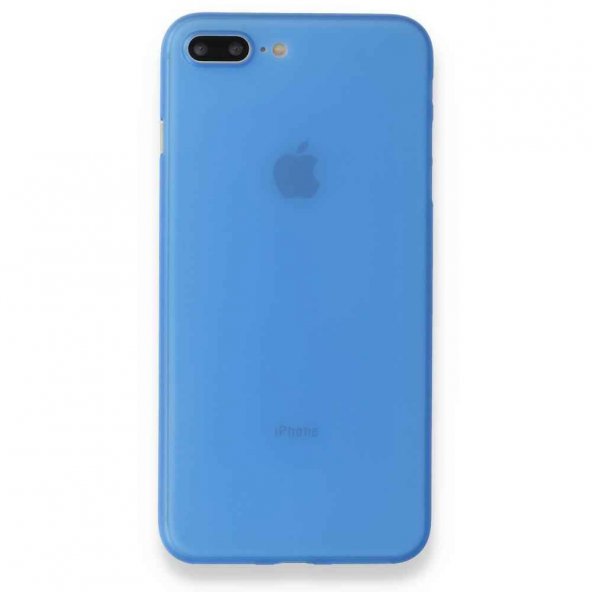 iPhone 8 Plus Kılıf PP Ultra İnce Kapak - Mavi