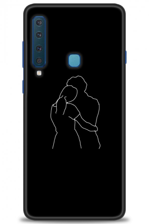 Samsung Galaxy A9 2018 Kılıf HD Baskılı Kılıf - Karışık-46_1 + Temperli Cam