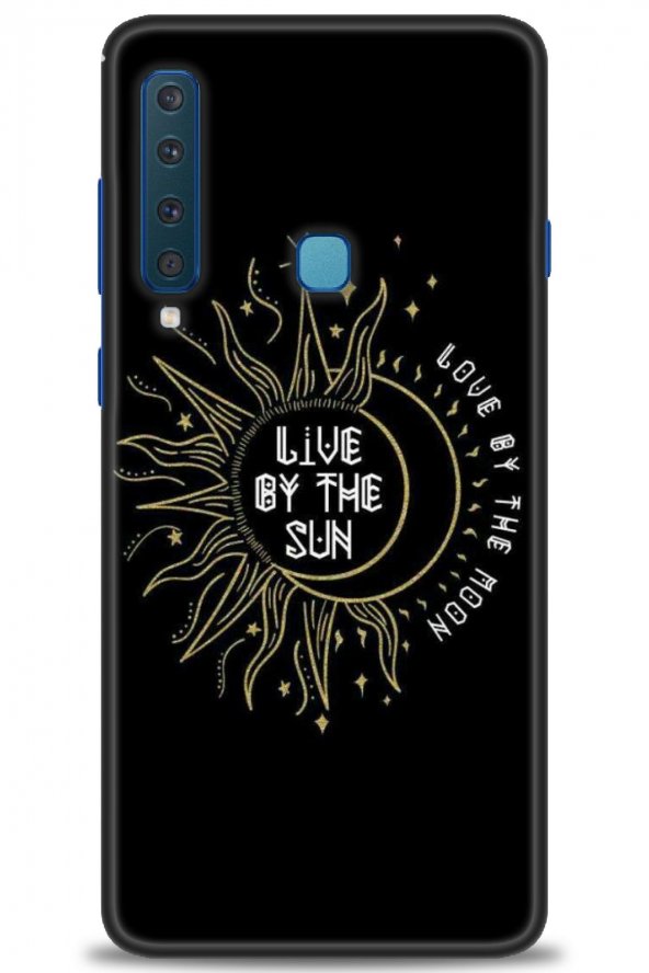 Samsung Galaxy A9 2018 Kılıf HD Baskılı Kılıf - Karışık-181 + Temperli Cam