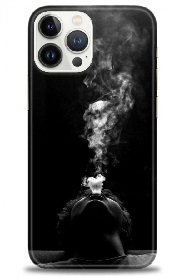 iPhone 13 Pro Max Kılıf HD Baskılı Kılıf - Karışık-316 + Temperli Cam