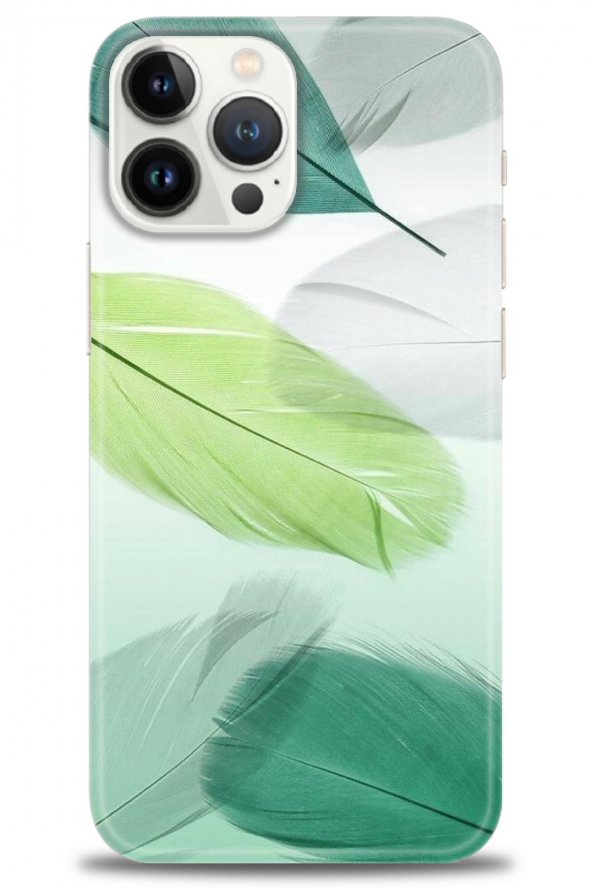 iPhone 13 Pro Max Kılıf HD Baskılı Kılıf - Karışık-Desen-29 + Temperli Cam