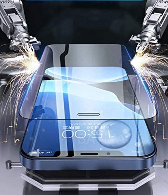 iPhone 7 Kılıf HD Baskılı Kılıf - Karışık-222 + Temperli Cam