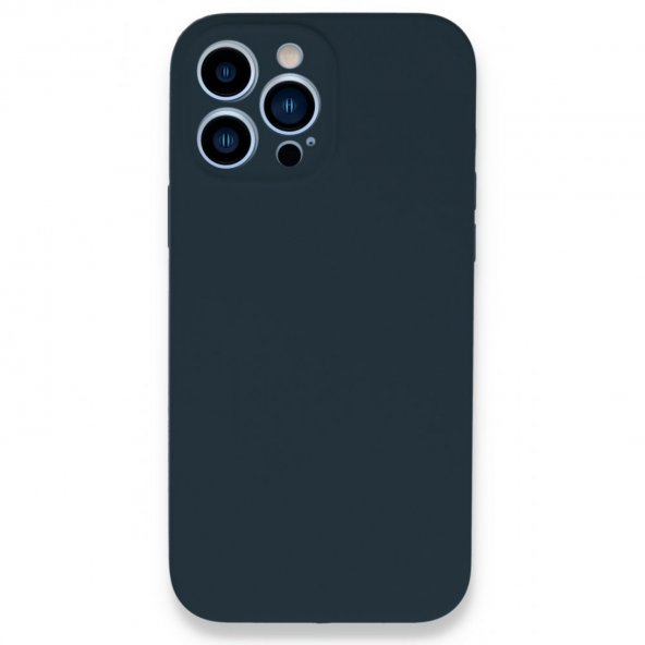 iPhone 13 Pro Kılıf Lansman Legant Silikon - Gece Mavisi