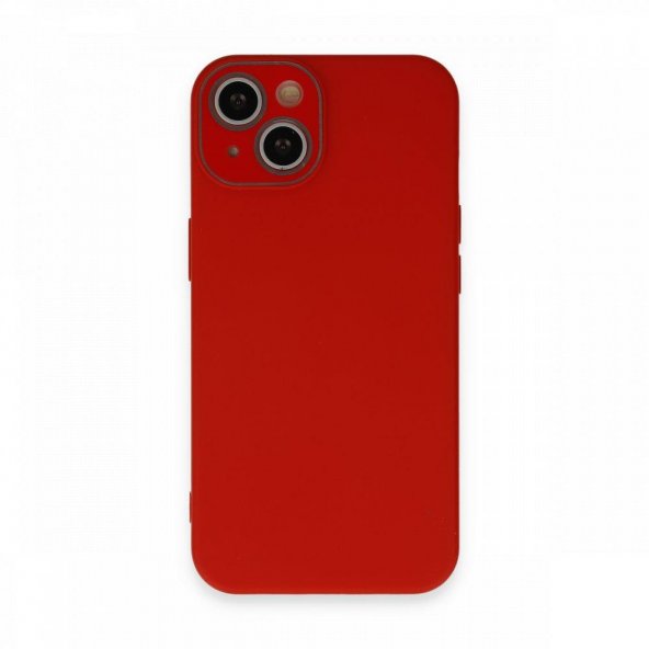 BSSM iPhone 13 Kılıf Lansman Glass Kapak - Kırmızı
