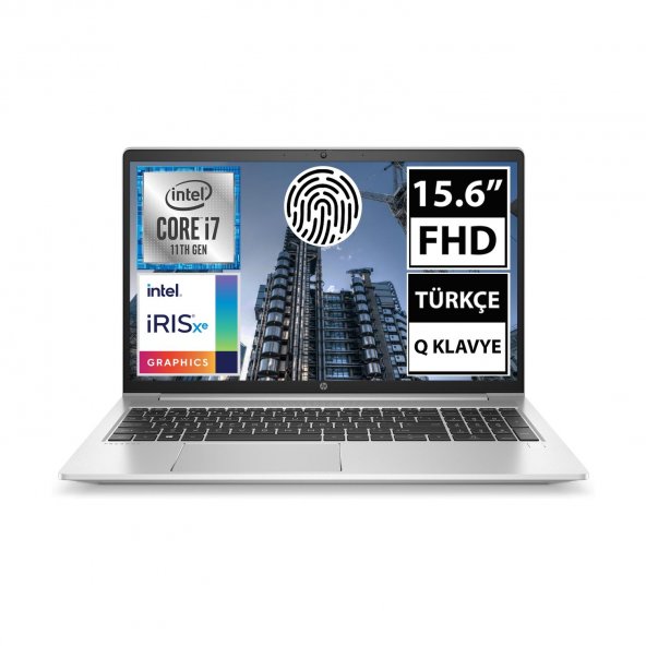 HP ProBook 450 G8 2X7W4EA05 i7-1165G7 64GB 1TBSSD 15.6" FullHD FreeDOS Taşınabilir Bilgisayar