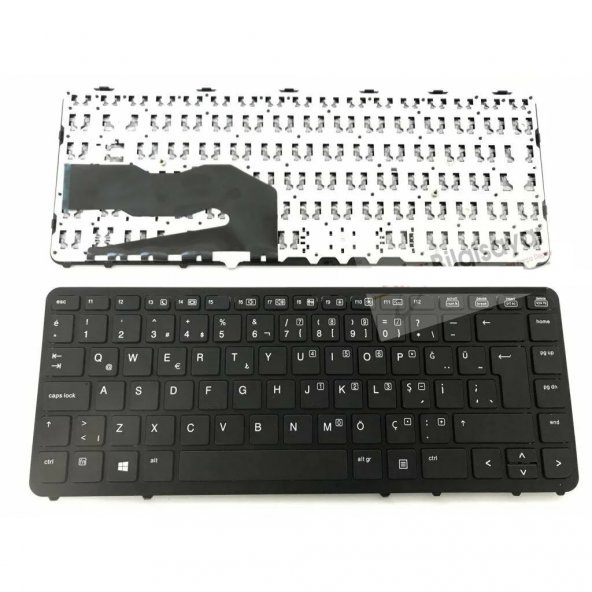 HP EliteBook 840 G1 850 G1 Notebook Klavye (Siyah TR)