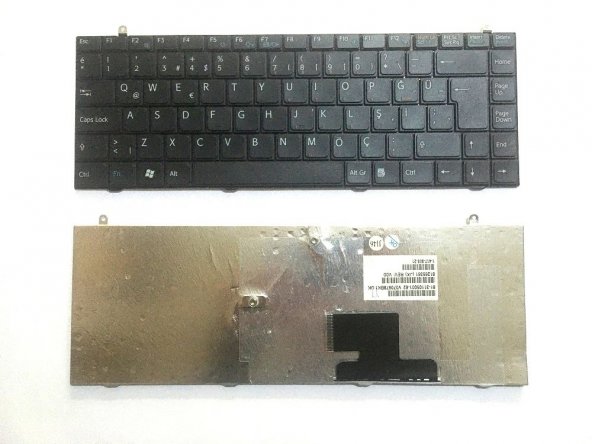 Sony Vaio VGN-FZ Serisi Notebook Klavye (Siyah TR) NBKL114