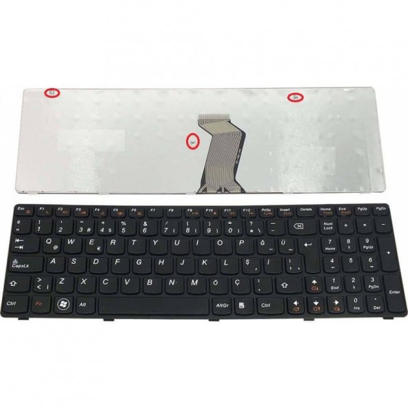 Lenovo Ideapad Z580a Z585a Notebook Klavye Tuş Takımı