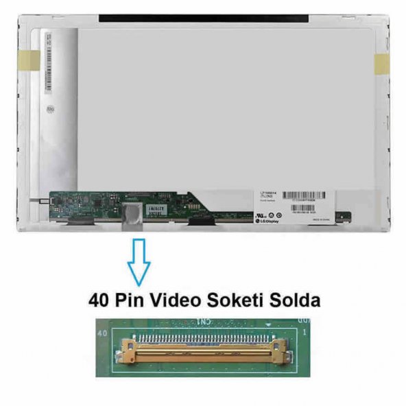 Toshiba Satellite C660D-189 Ekran Panel 15.6