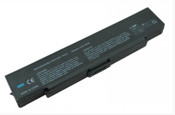 Sony Vaio VGN-C Notebook Bataryası Pili - Siyah IR7752