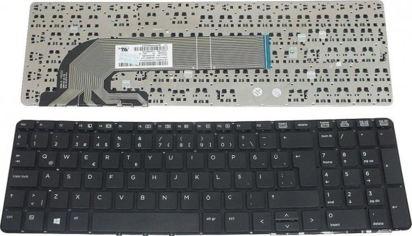 Hp ProBook 450 G2 J4S31EA Uyumlu Laptop Klavye Siyah TR
