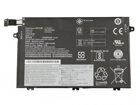 Lenovo Thinkpad E580 20Ks005Ktx 20Ks0063Tx Bataryası Pili
