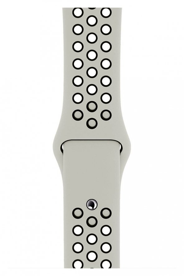 Apple Watch Series 4 42 MM Fileli Kordon Gri-Siyah