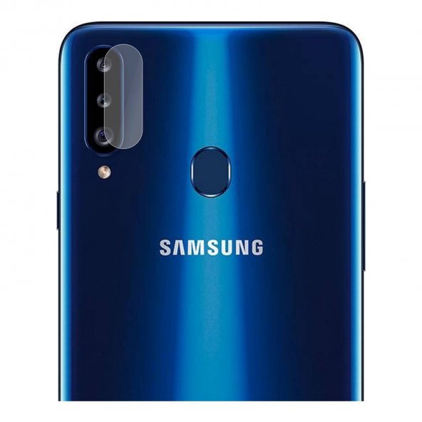 Samsung Galaxy A20S Kamera Lens Koruma Camı