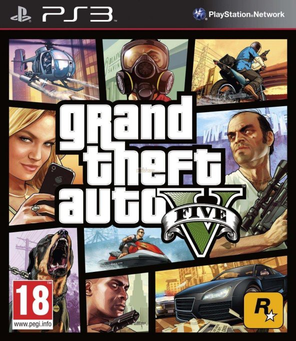 Ps3 Grand Theft Auto 5 - Teşhir Orjinal Oyun