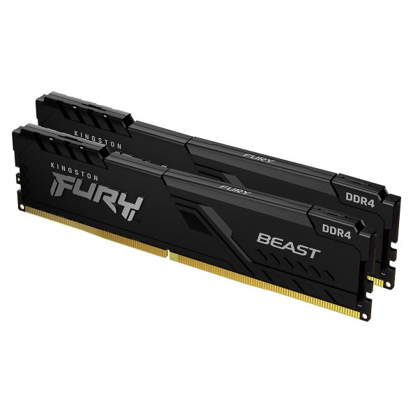 Kingston Fury Beast KF436C17BBK2/16 16 GB (2x8) DDR4 3600 MHz CL17 Ram