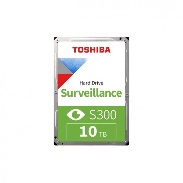Toshiba S300 Surveillance HDWT31AUZSVA 10 TB 7200 RPM 256 MB 3.5" SATA 3 HDD