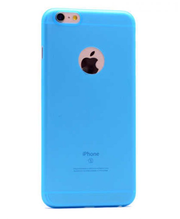 Apple iPhone 6 Kılıf 1.Kalite PP Silikon - Mavi