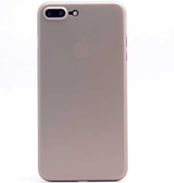 Apple iPhone 8 Kılıf 1.Kalite PP Silikon - Gold
