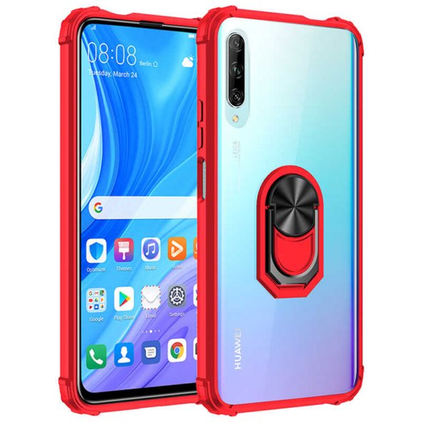 Huawei P Smart Pro 2019 Kılıf Mola Kapak - Kırmızı