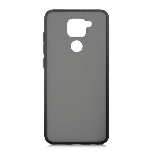 Xiaomi Redmi Note 9 Kılıf Fri Silikon - Siyah