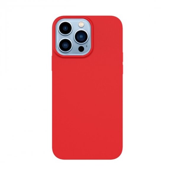 Teleplus iPhone 13 Pro Max Kılıf Oley Soft Tpu İçi Süet Silikon Tam Kapatan Ekran Koruyucu