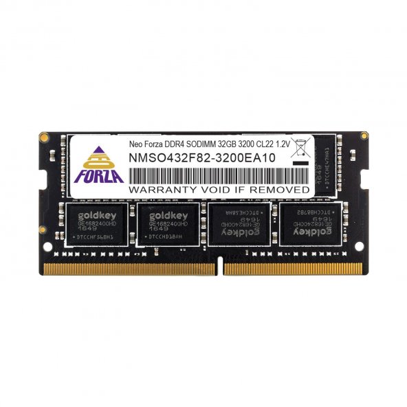 32GB DDR4 3200Mhz SODIMM CL22 1.2V NMSO432F82-3200EA10 NEOFORZA