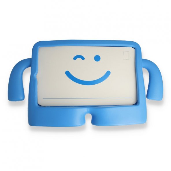iPad Mini 3 Kılıf Karakter Tablet Silikon - Mavi