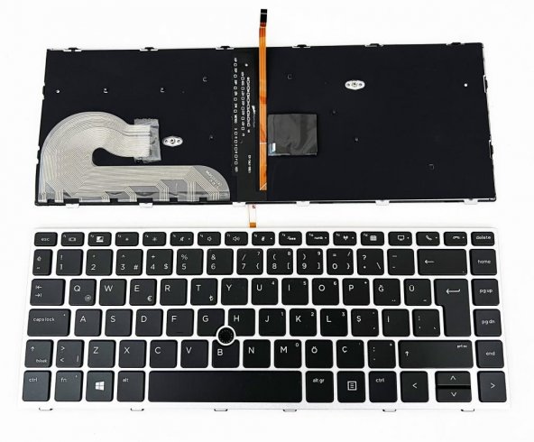 HP EliteBook 840 G5 5SR86ES 3JX27EA Orjinal Işıklı Klavye Tuş Takımı