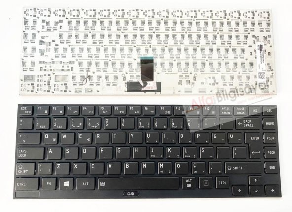 Toshiba Portege R830-1FR PT320E Klavye Q-Türkçe Tuş Takımı