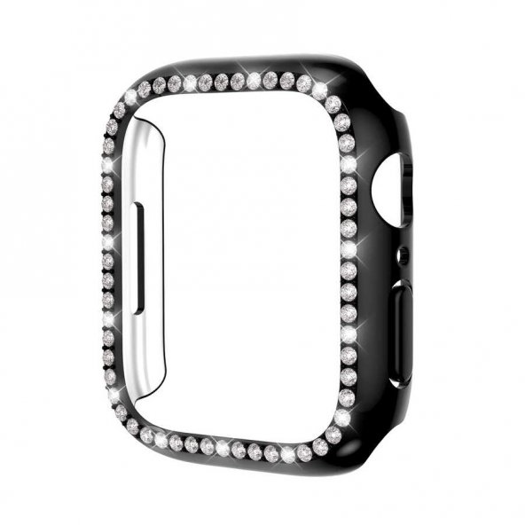 Teleplus Apple Watch 44mm Taşlı Gard Koruma Kapak