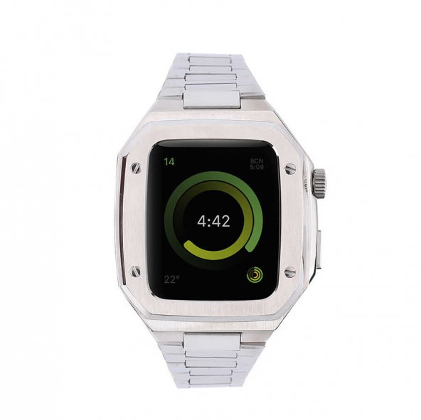 Apple Watch 7 45mm Zore KRD-64 Metal Kordon