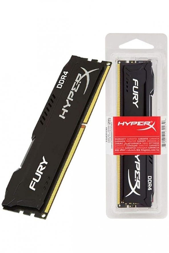 HX424C15FB2/8 8GB 2400MHz DDR4 CL15 DIMM 1Rx8 HyperX FURY Black