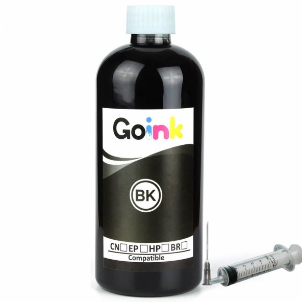 Goink GI-40 Siyah Mürekkep Canon G5040 Uyumlu 500 ml (Muadil)