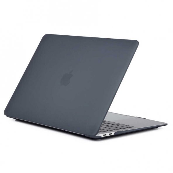 Pilanix Apple Macbook Pro 14.2 İnç 2023 A2779 İçin Msoft Kristal Ön Arka Koruyucu Kapak Siyah
